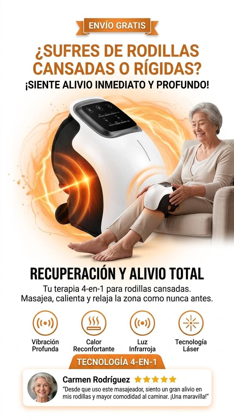 🦵🔥 Masajeador 4 en 1 para Rodillas