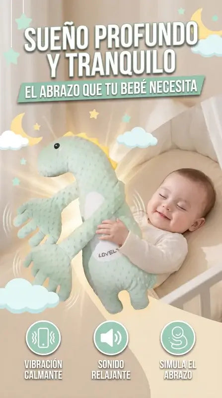 👶✨ Arrullador Inteligente con Control: Sueño Tranquilo para tu Bebé